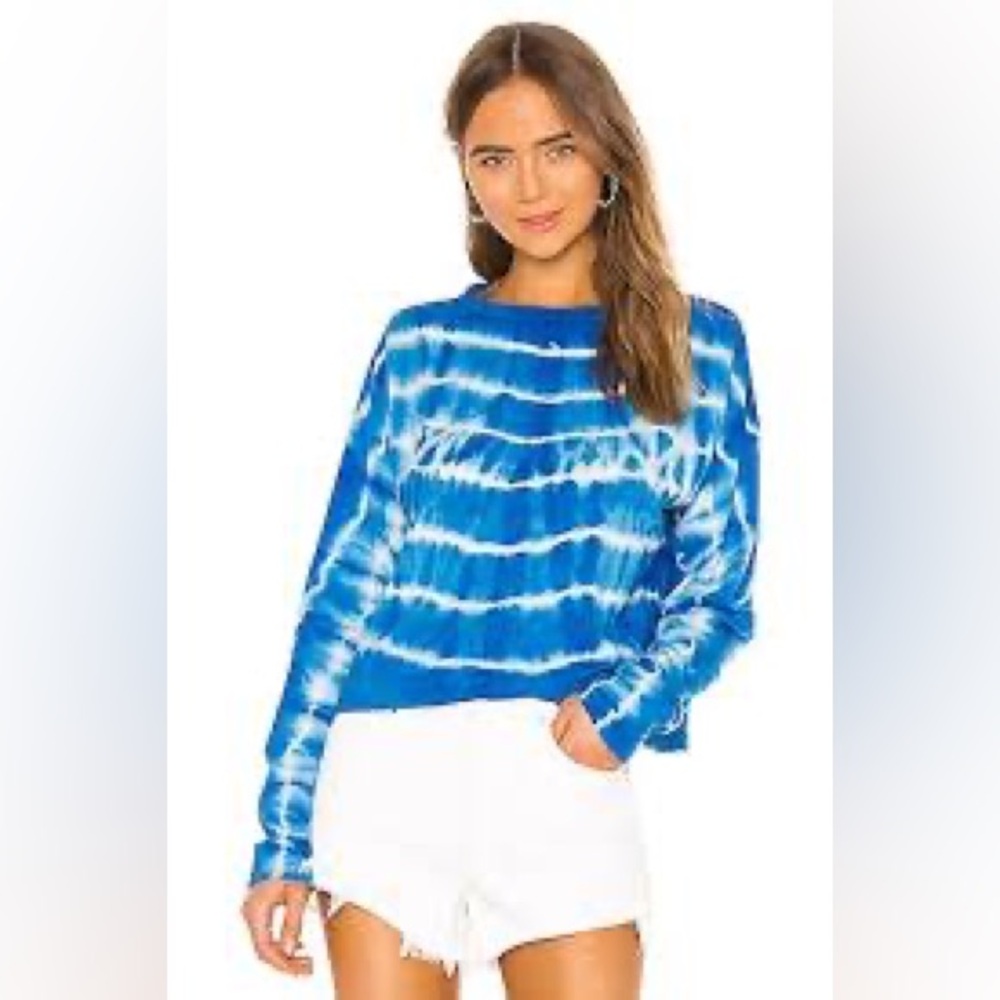 MIKOH Tuvalu Tee in Underwater tie dye size 1